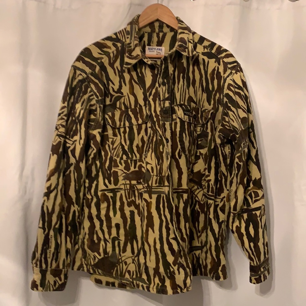 Vintage Rattlers Brand Flannel Shirt